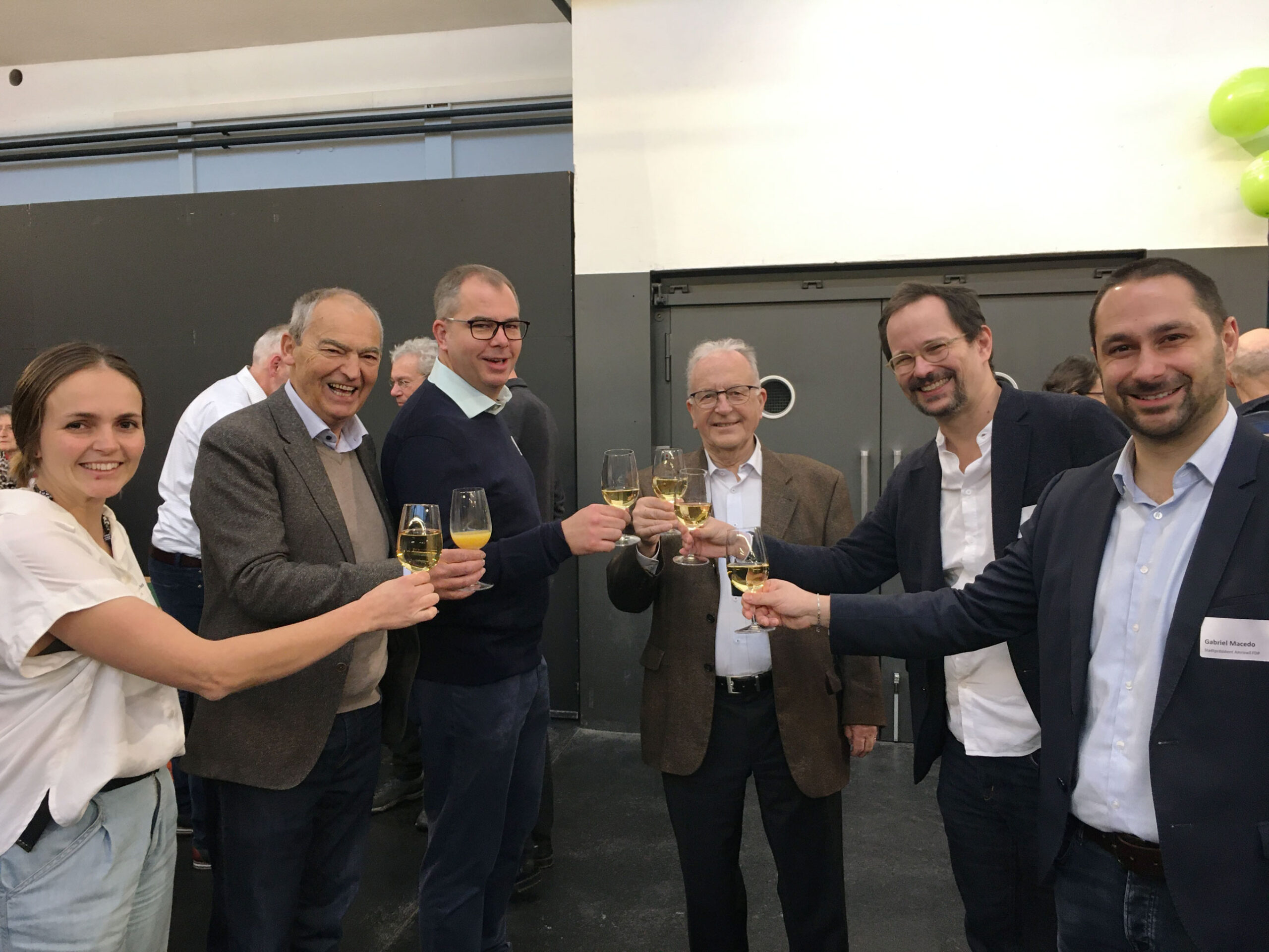 Simone Reinhart, Kurt Egger, Urs Martin, Peter Schmid, Balthasar Glättli, Gabriel Macedo